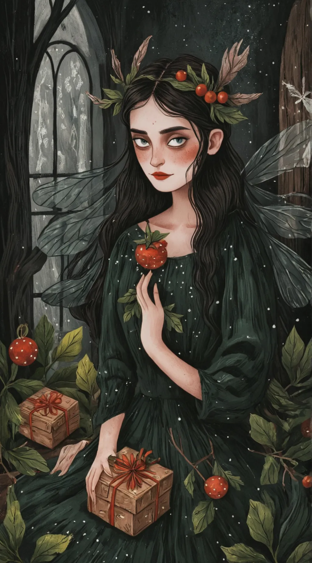 ai character: Gaby background