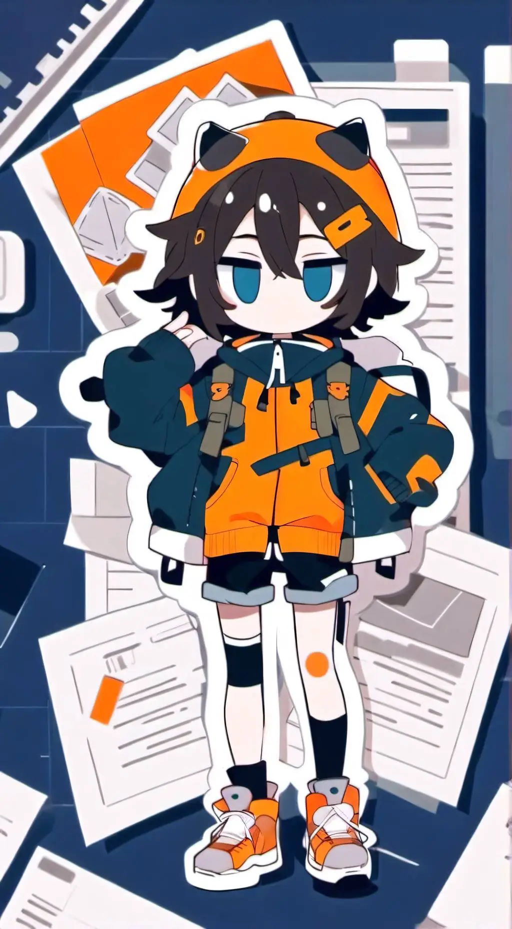 ai character: Ave background