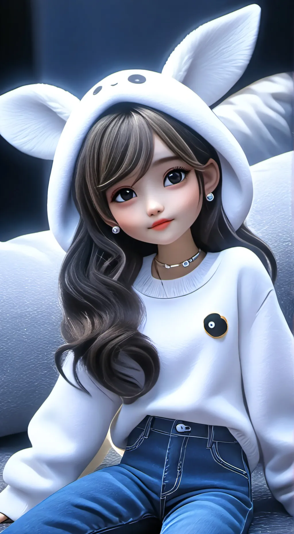 ai character: Wenda sprunki background