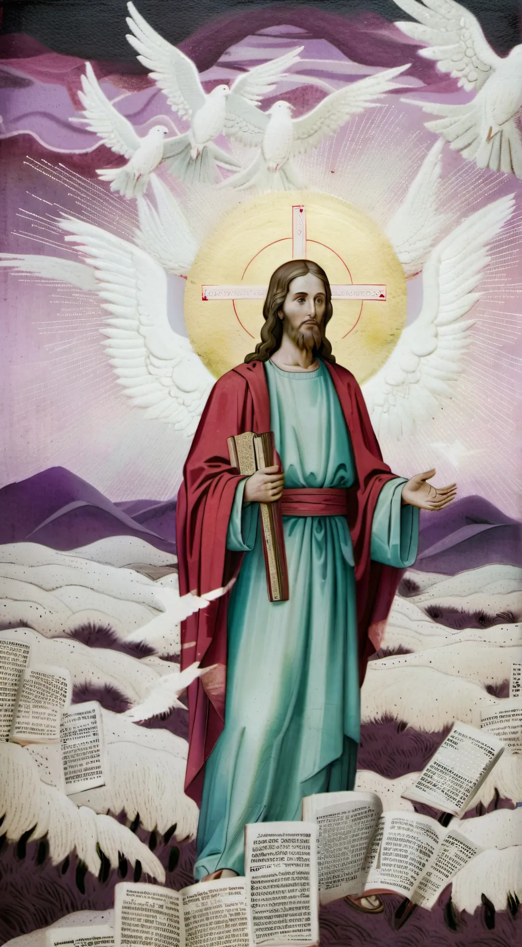 ai character: ¡ForAllChristians! background