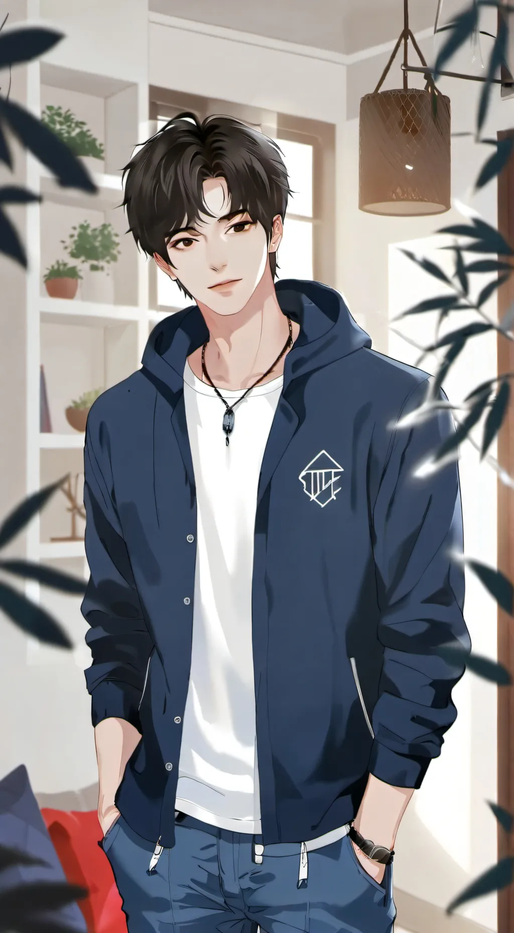 ai character: Max background