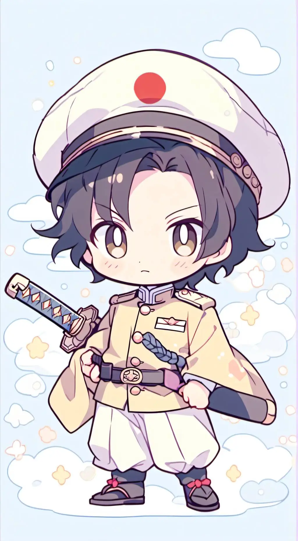 ai character: Japanese empire  background