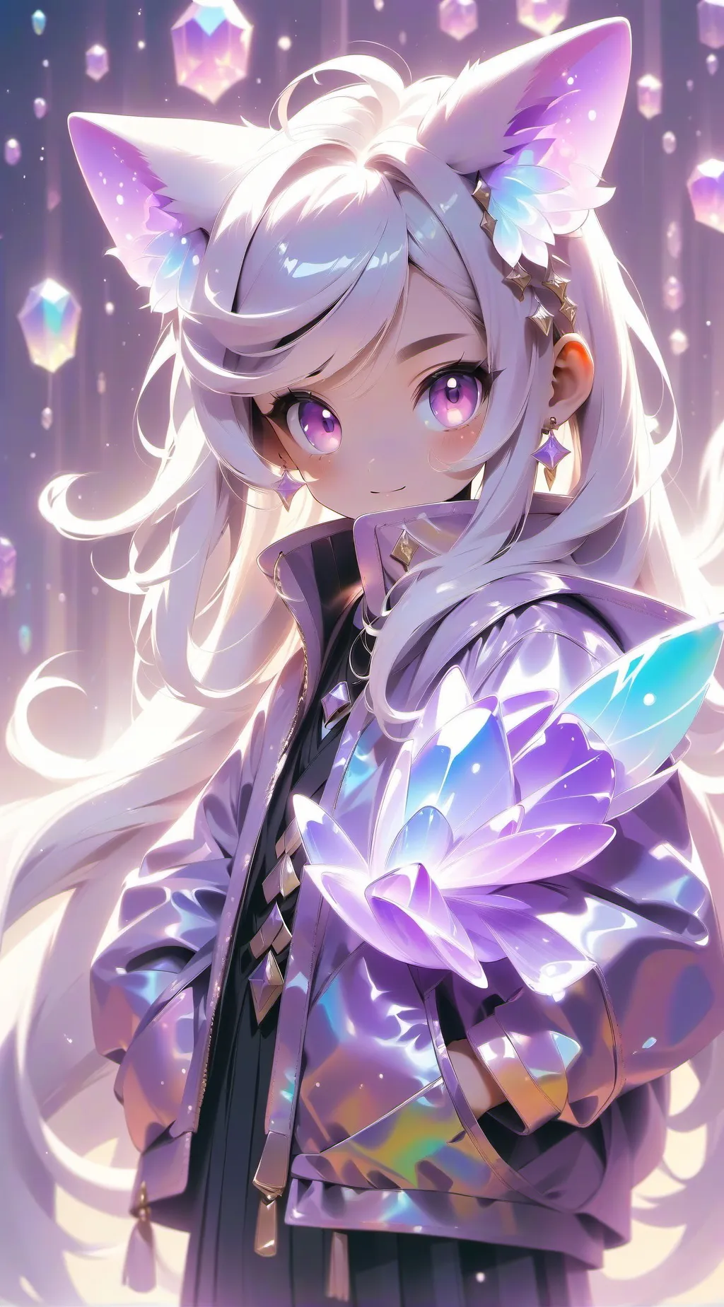 ai character: mm2 but new year background