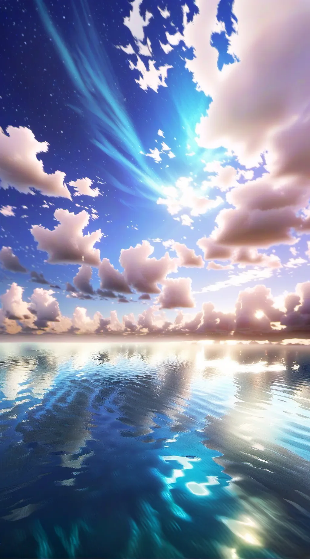 ai character: smiling critters  background