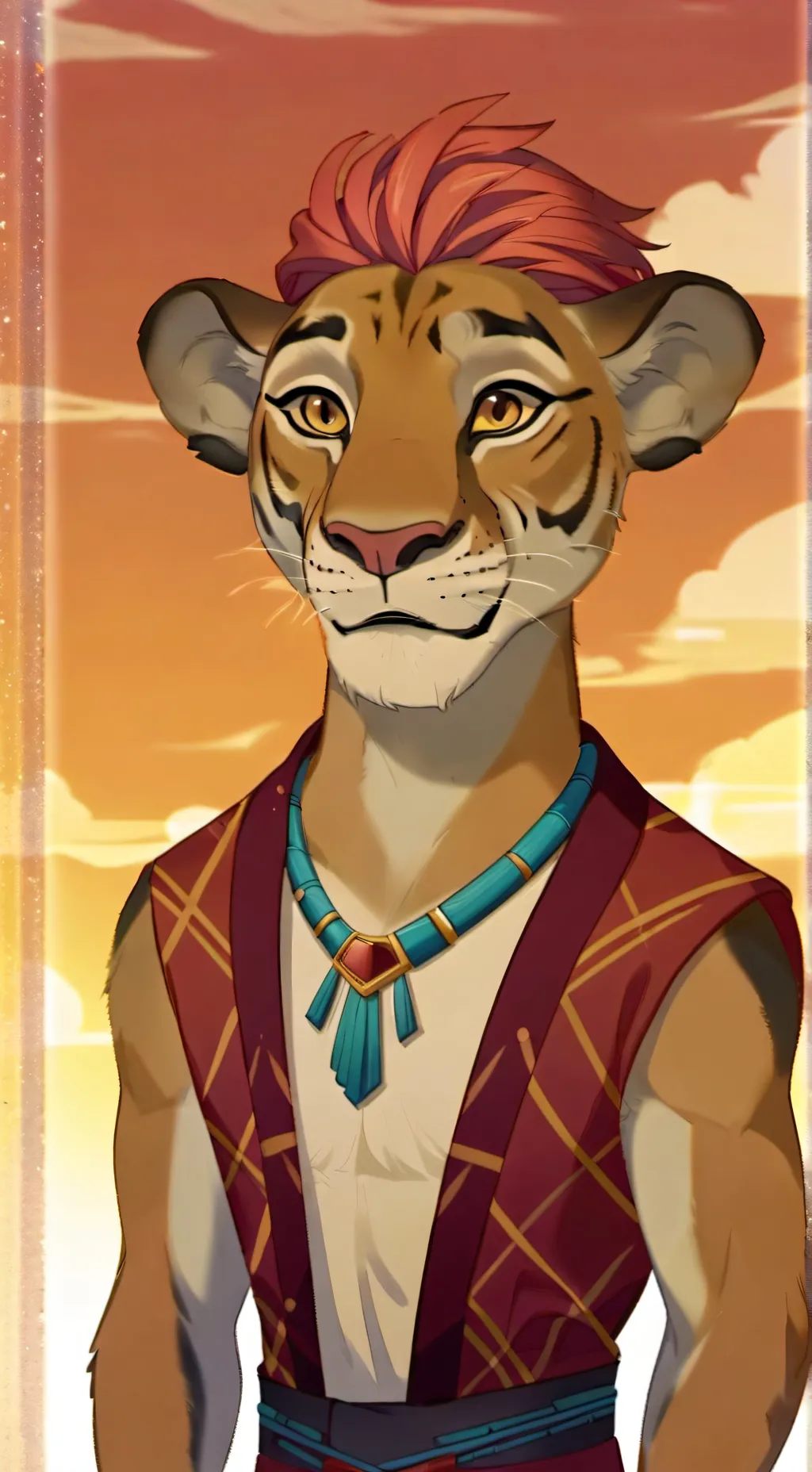 ai character: the lion guard background