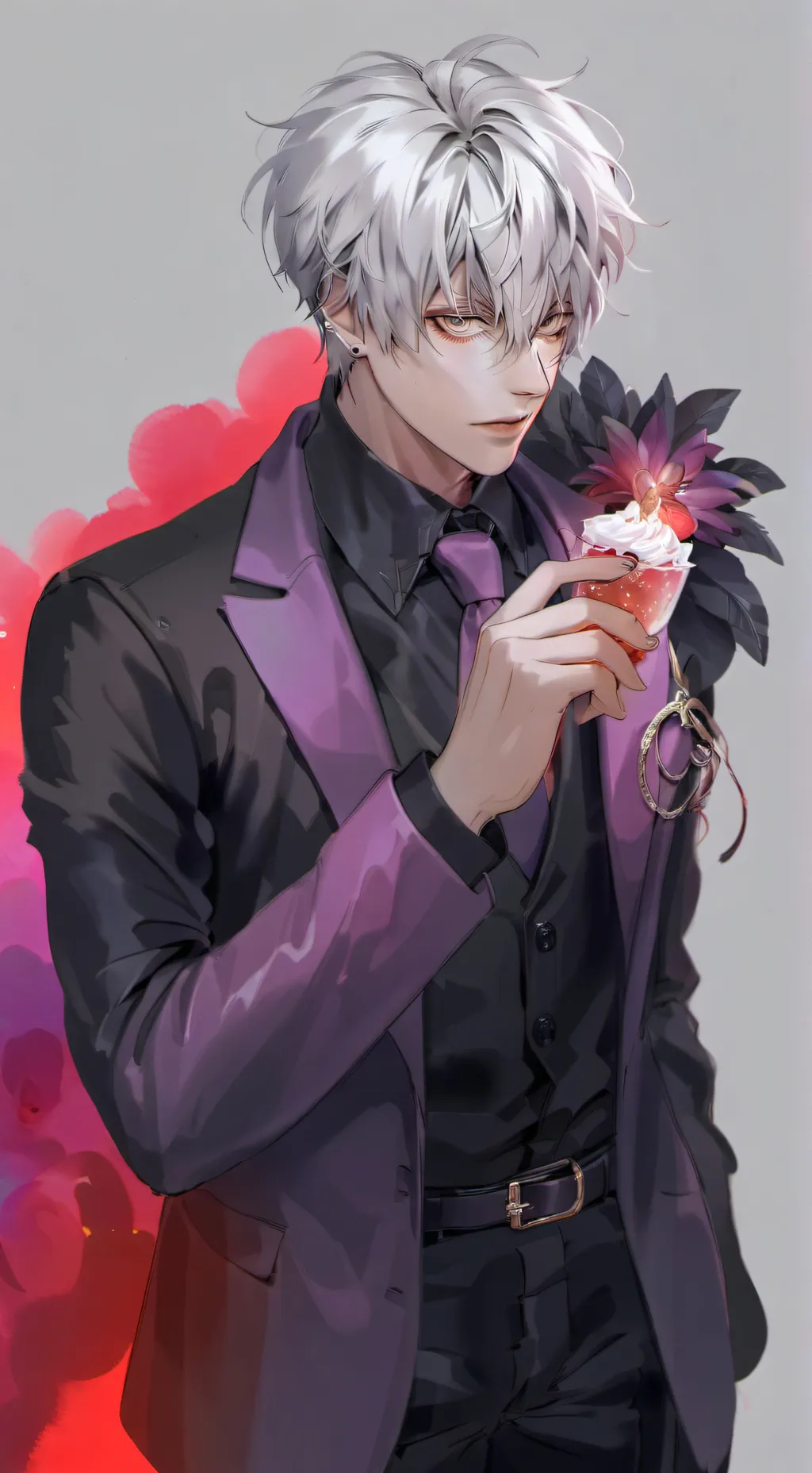 ai character: Night  background