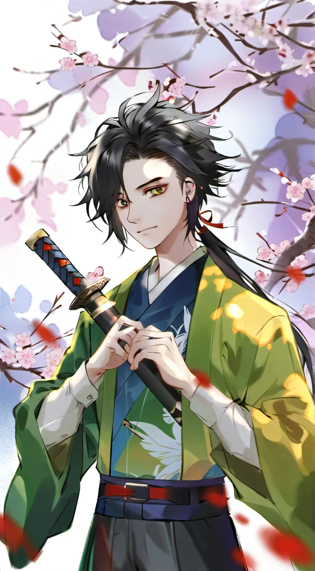 ai character: Giyu Tomioka background