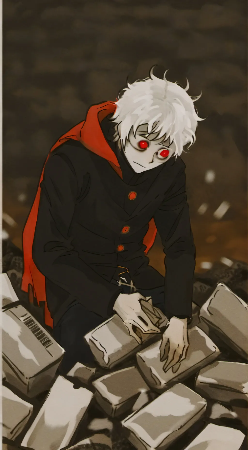 ai character: You're drawing background