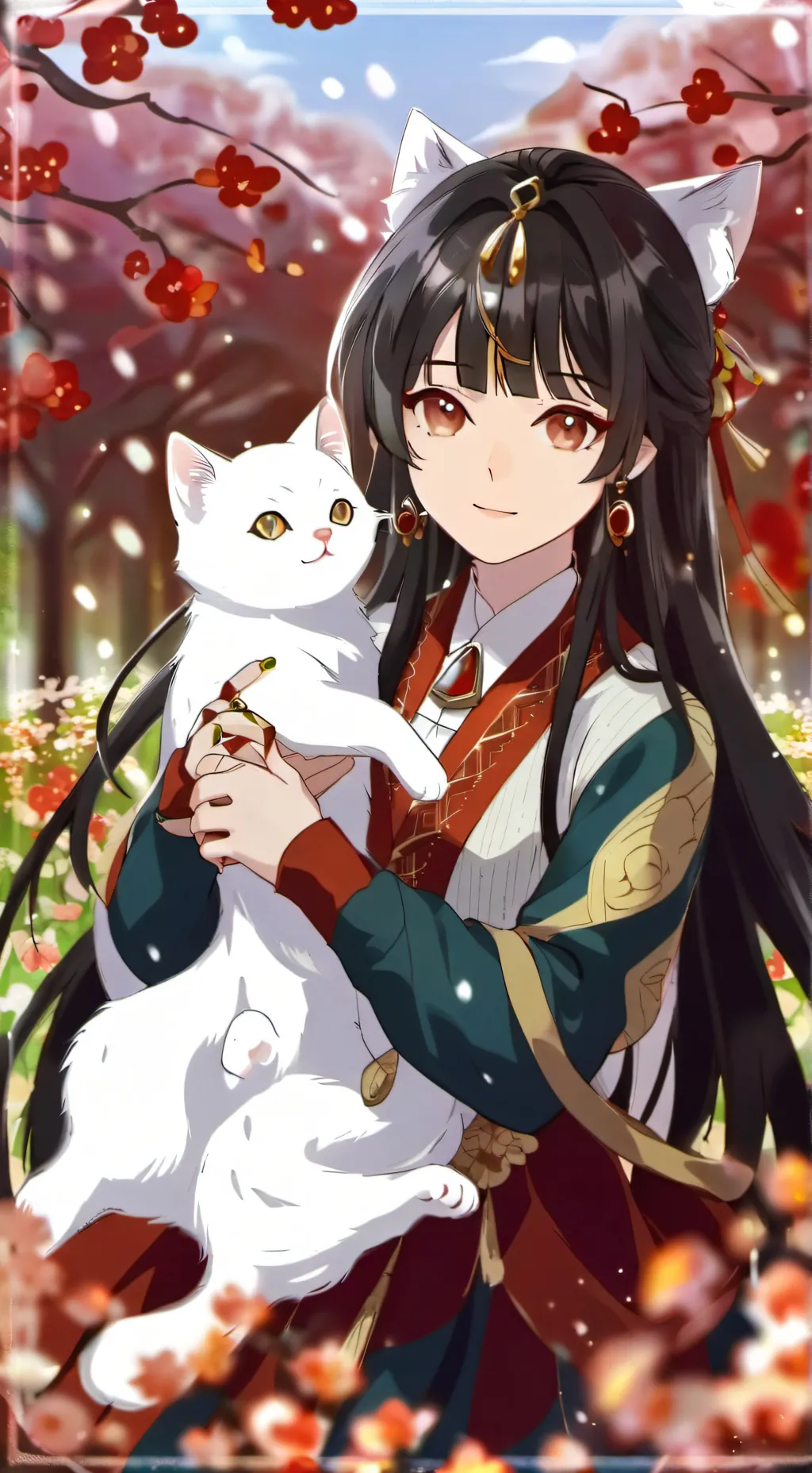 ai character: A whisker away background