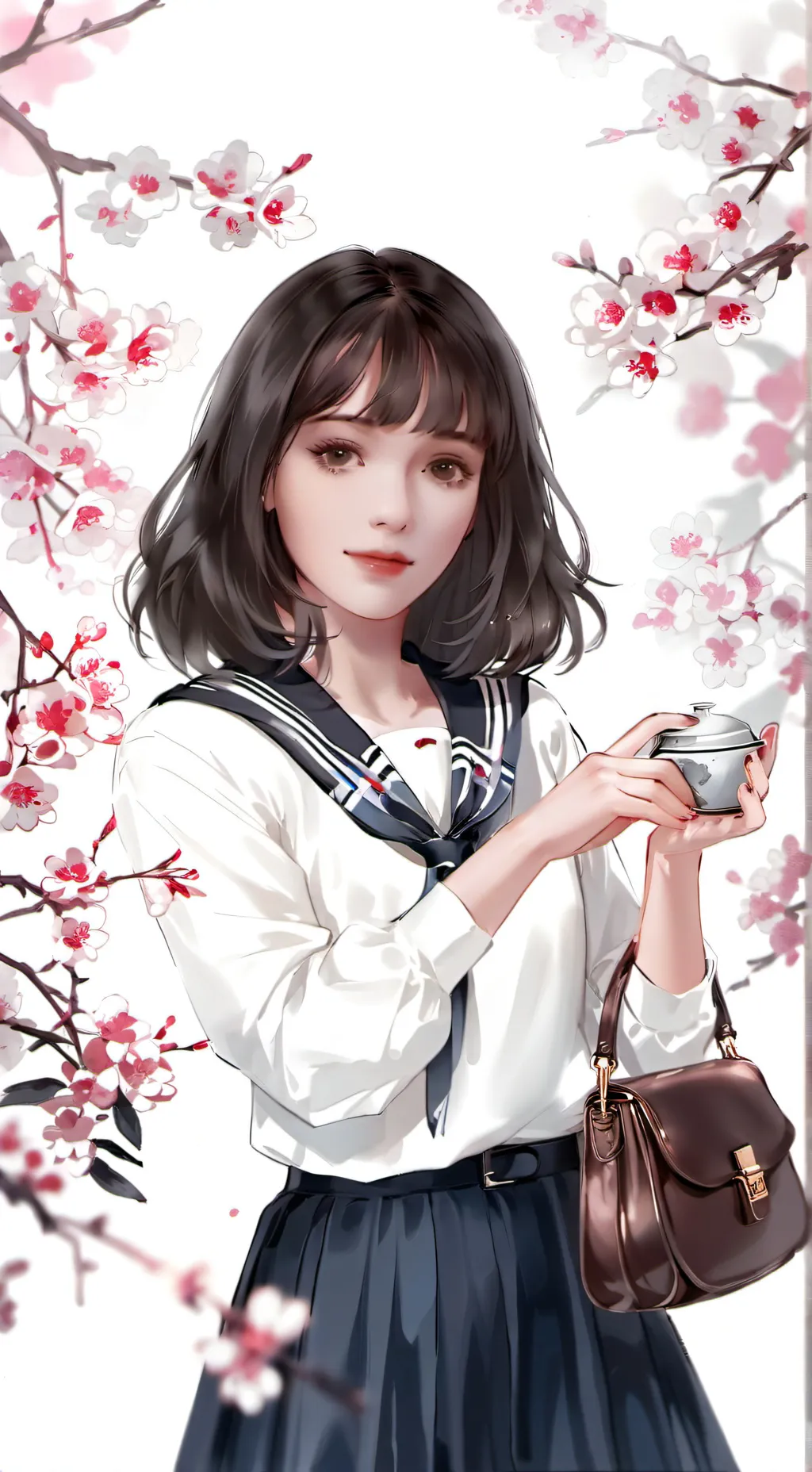 ai character: emily background