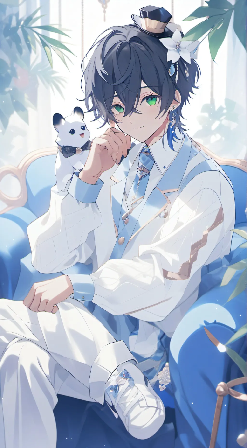 ai character: liam background