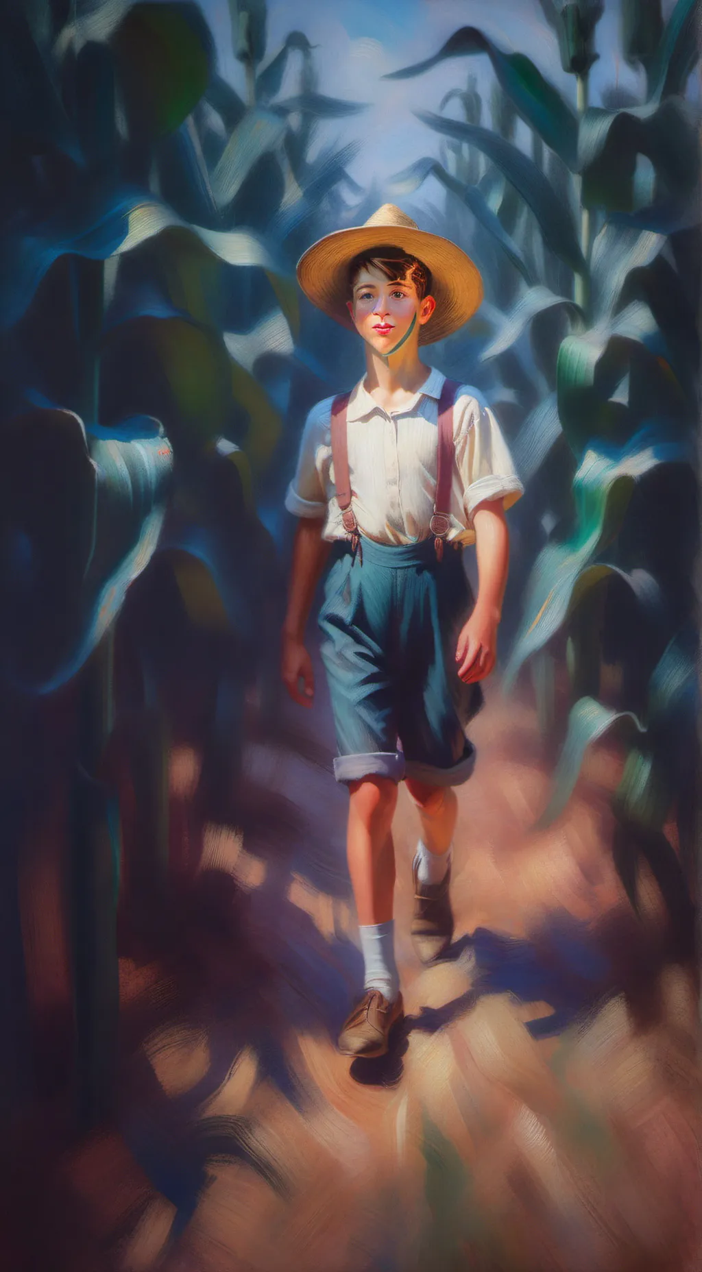 ai character: Marco  background