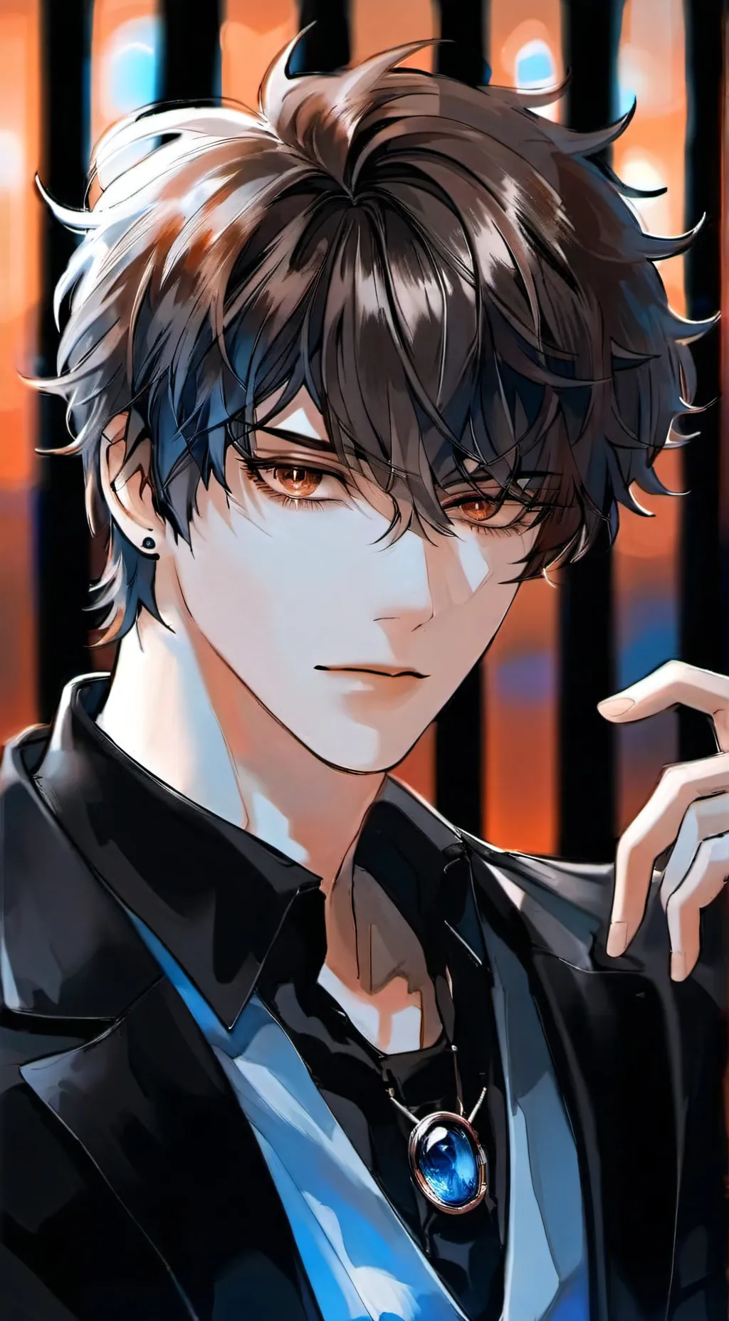 ai character: Ash background