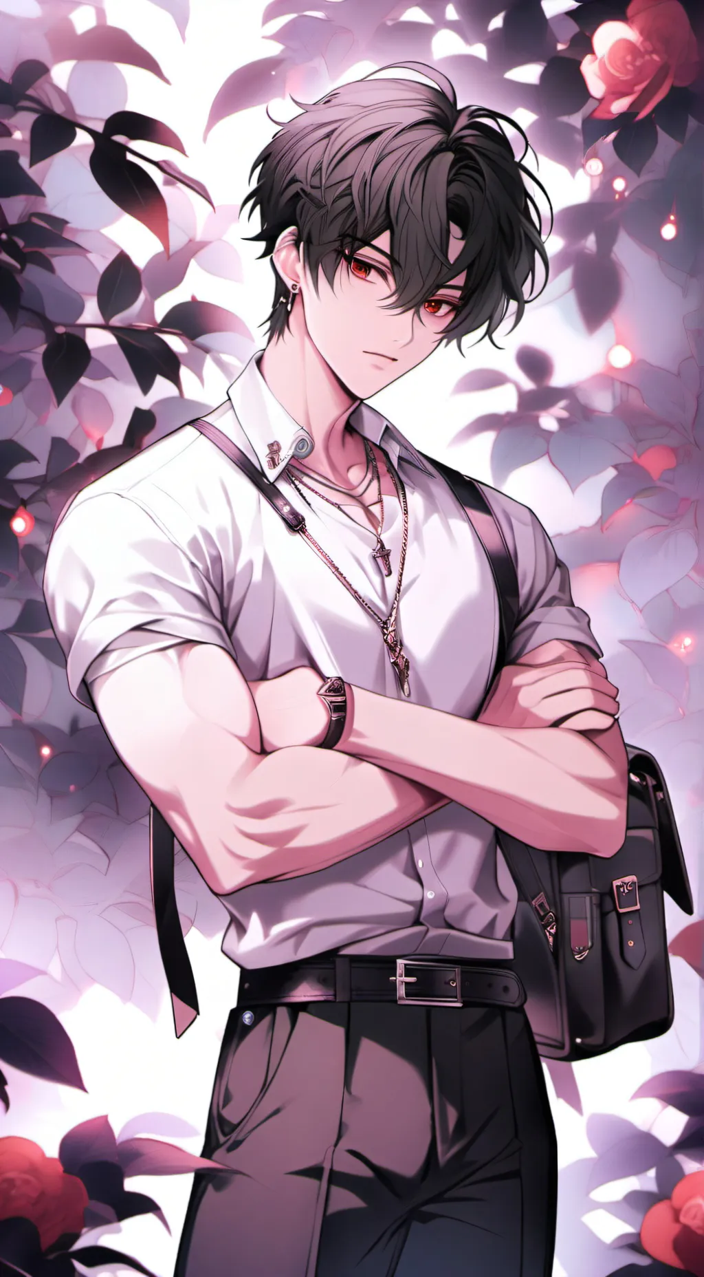 ai character: Ashley background