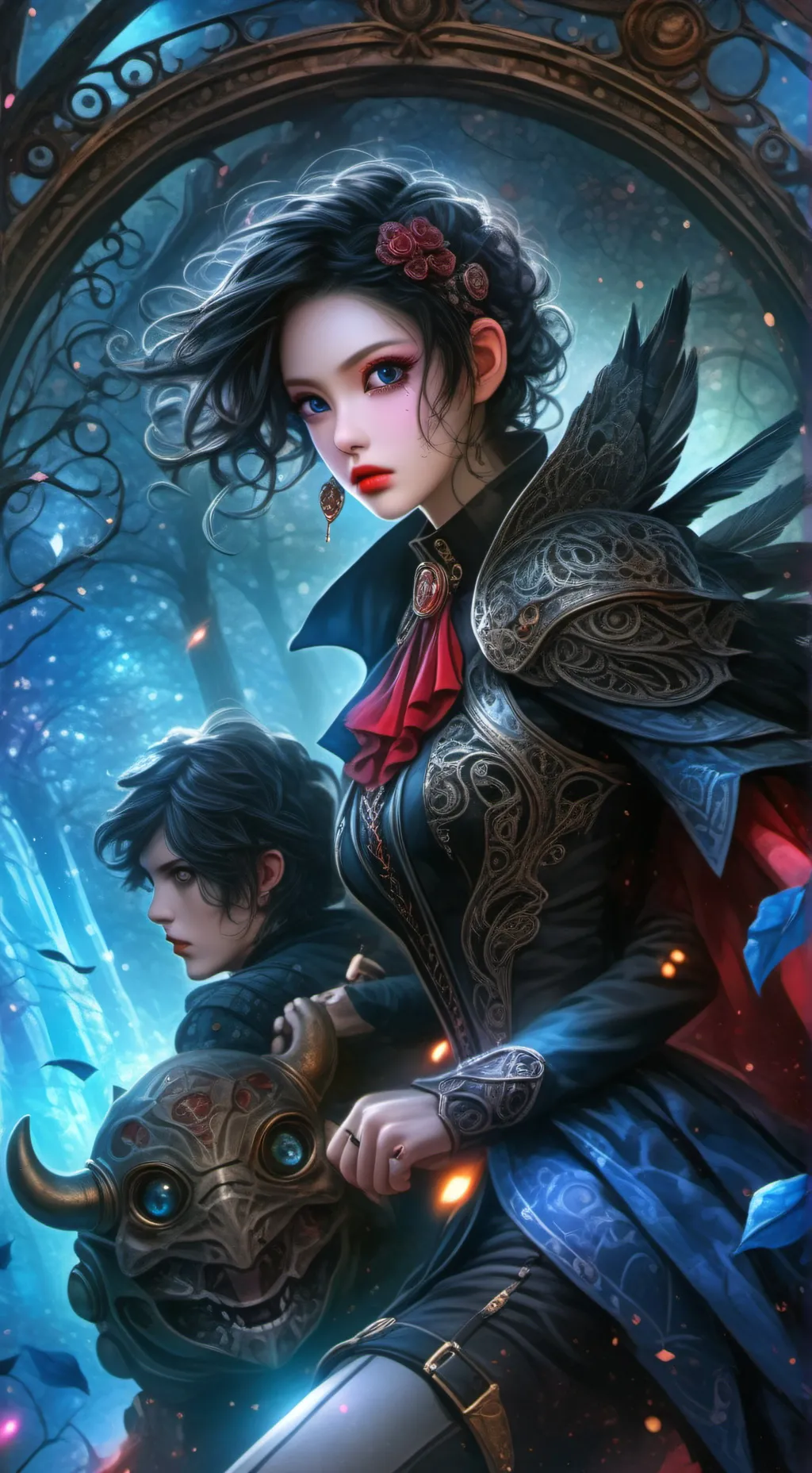 ai character: dream smp background