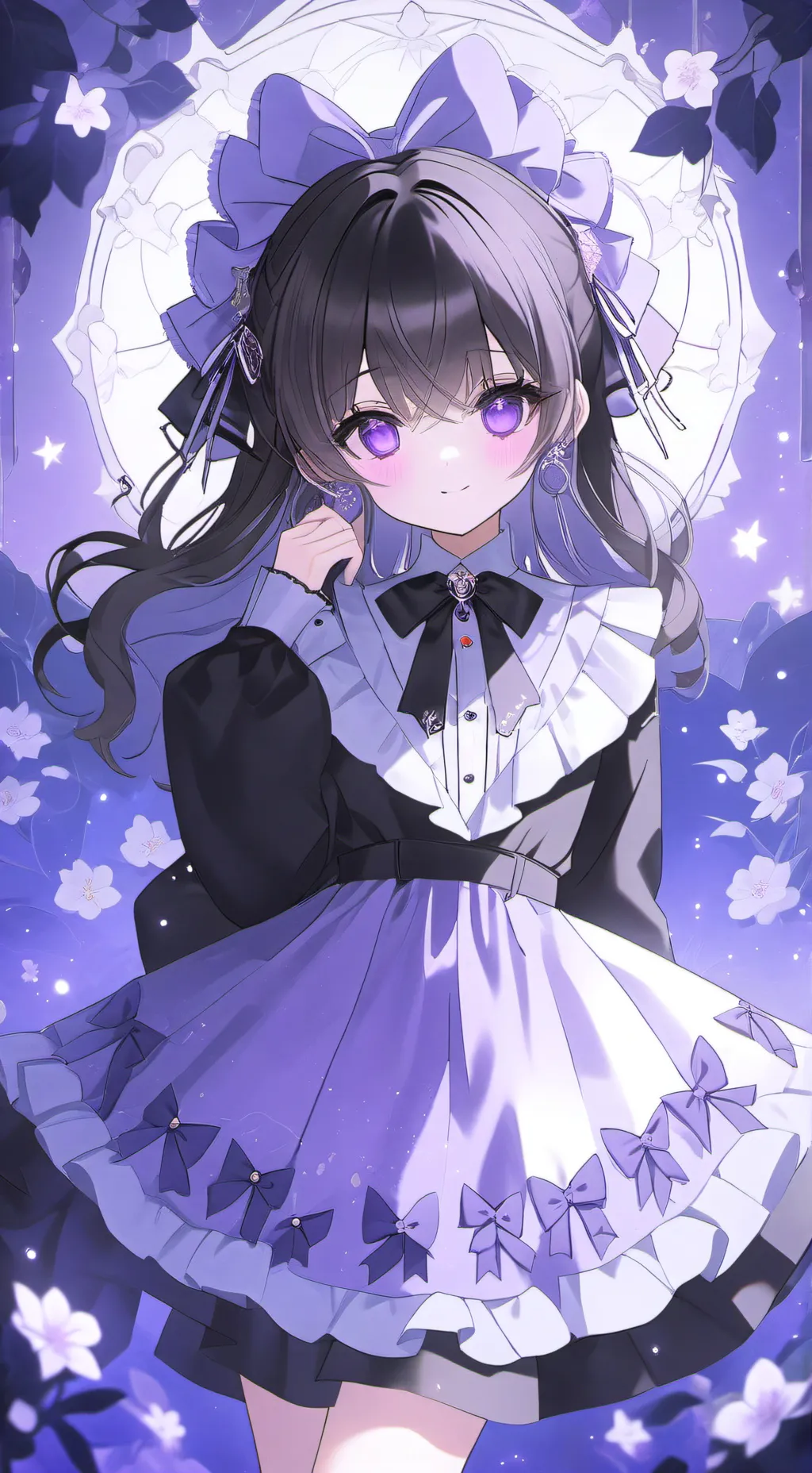 ai character: lily background