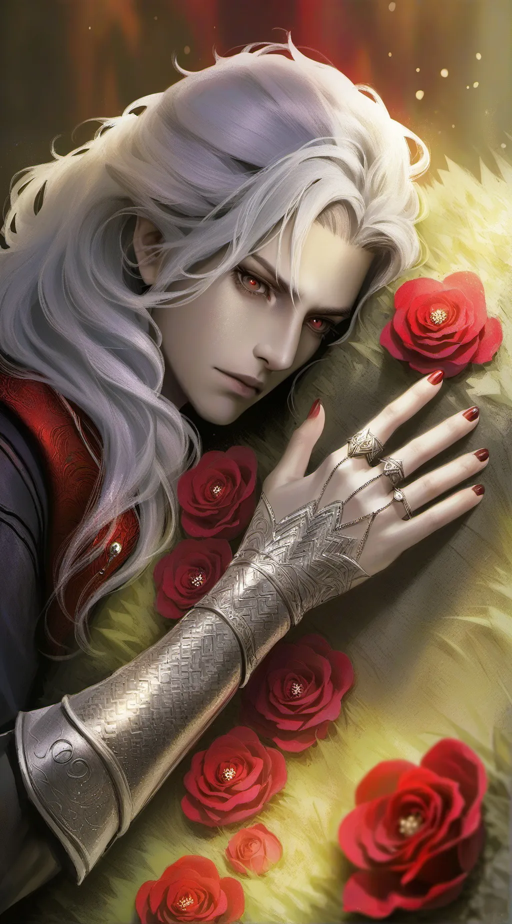 ai character: lime background