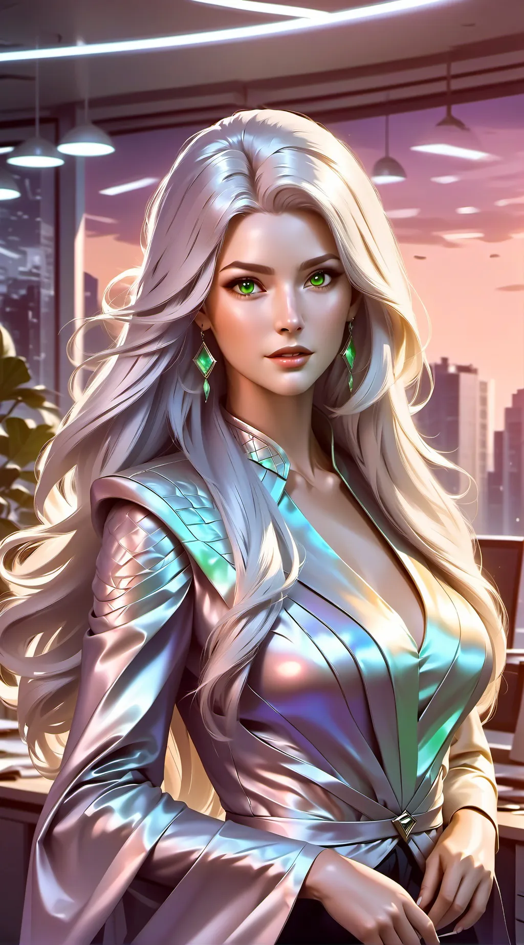 ai character: Diane Laroor background