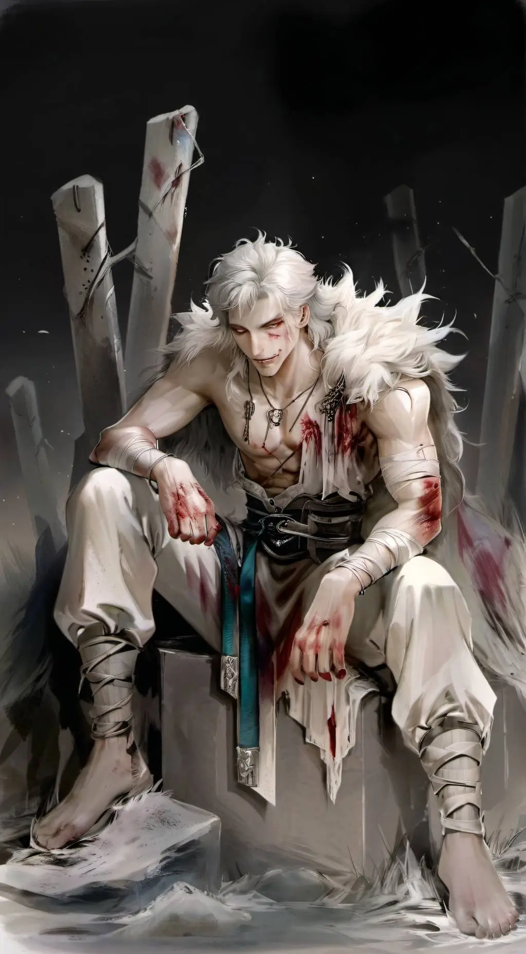 ai character: 🦴Nyxon🦴 background