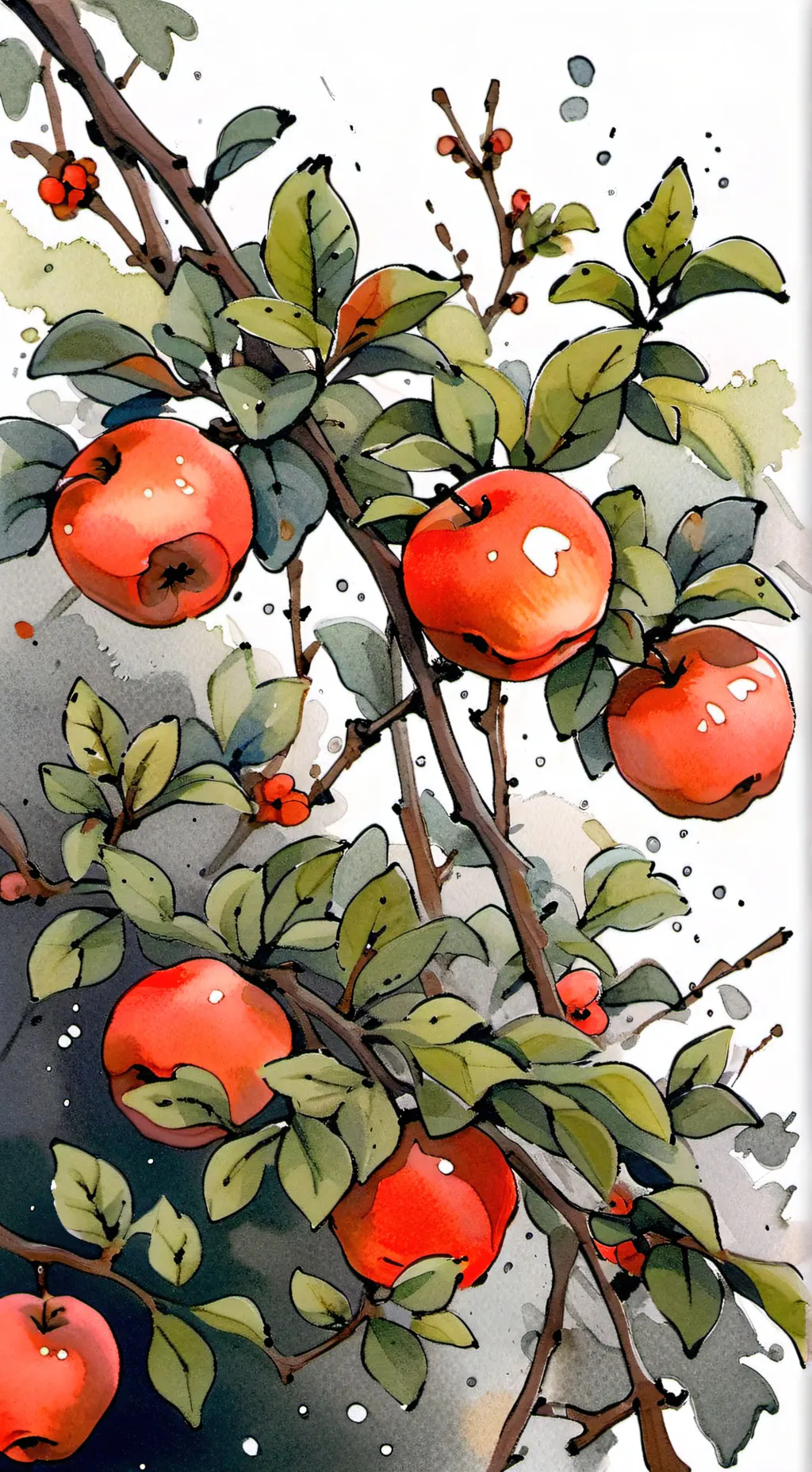 ai character: Apple  background