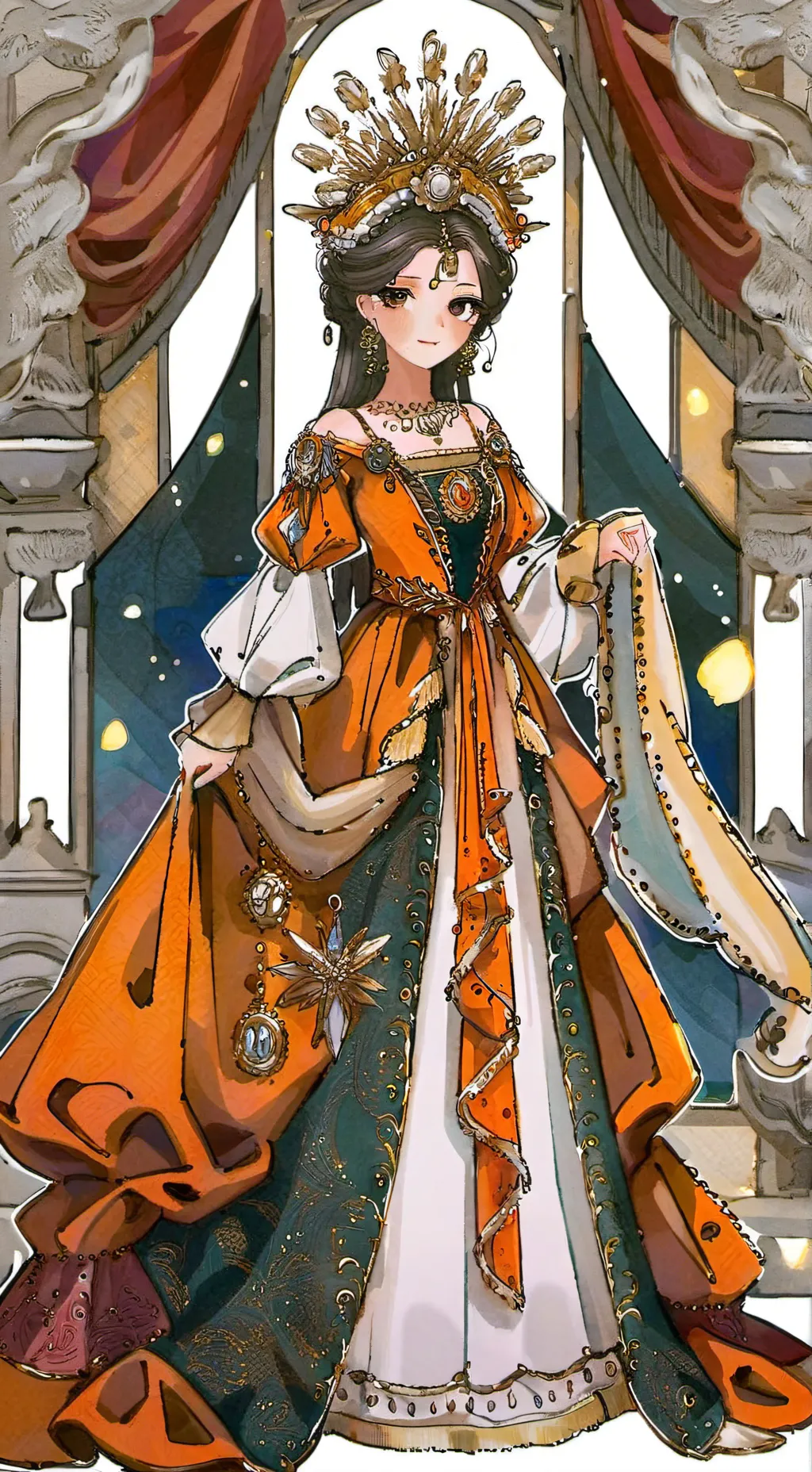 ai character: Seraphina background