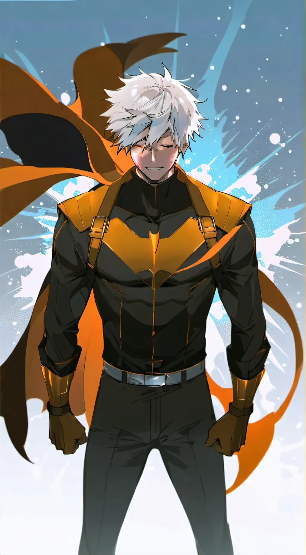 ai character: Leonardo  background