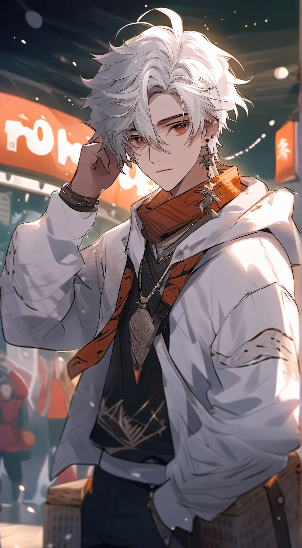 ai character: Matty background