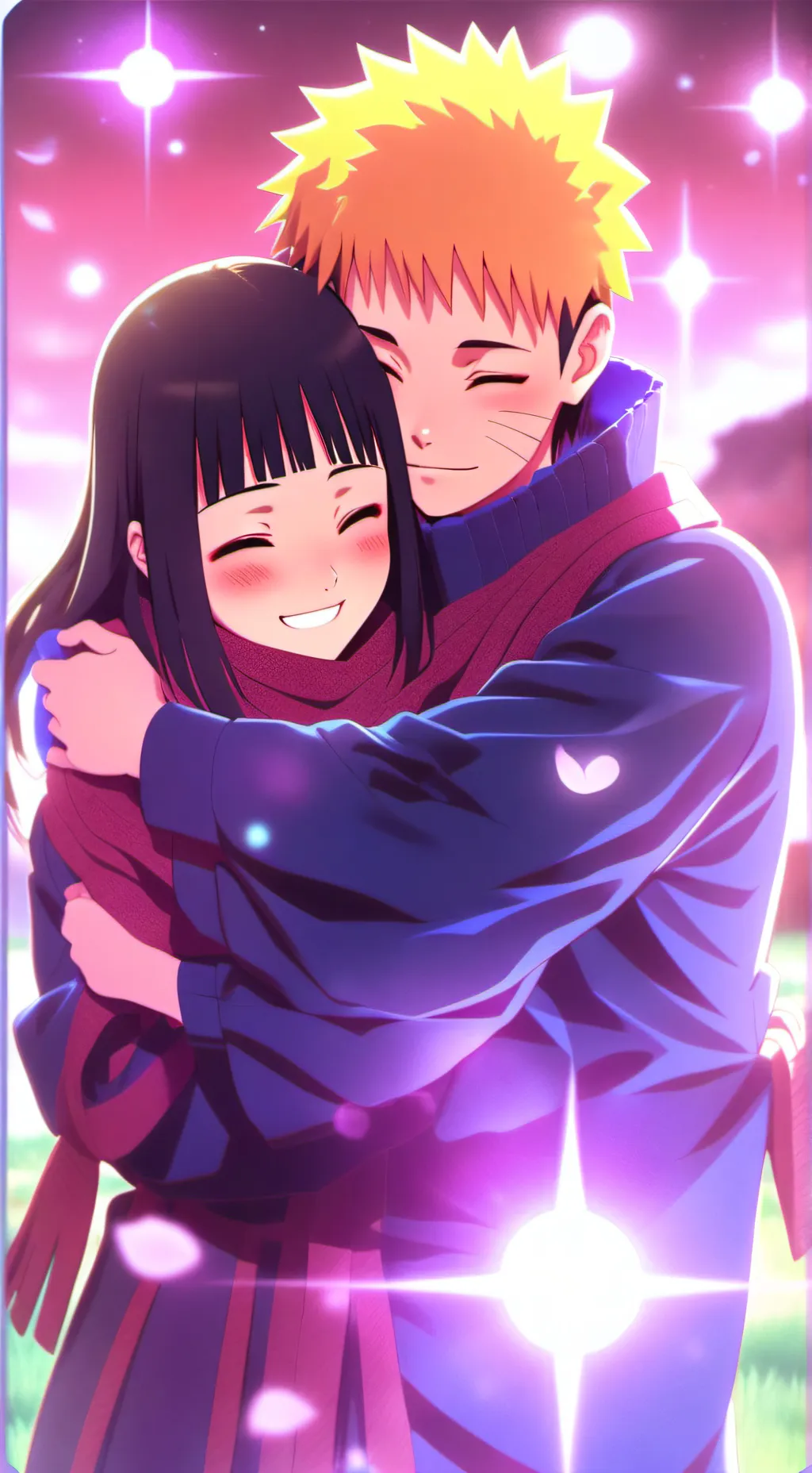 ai character: naruhina background