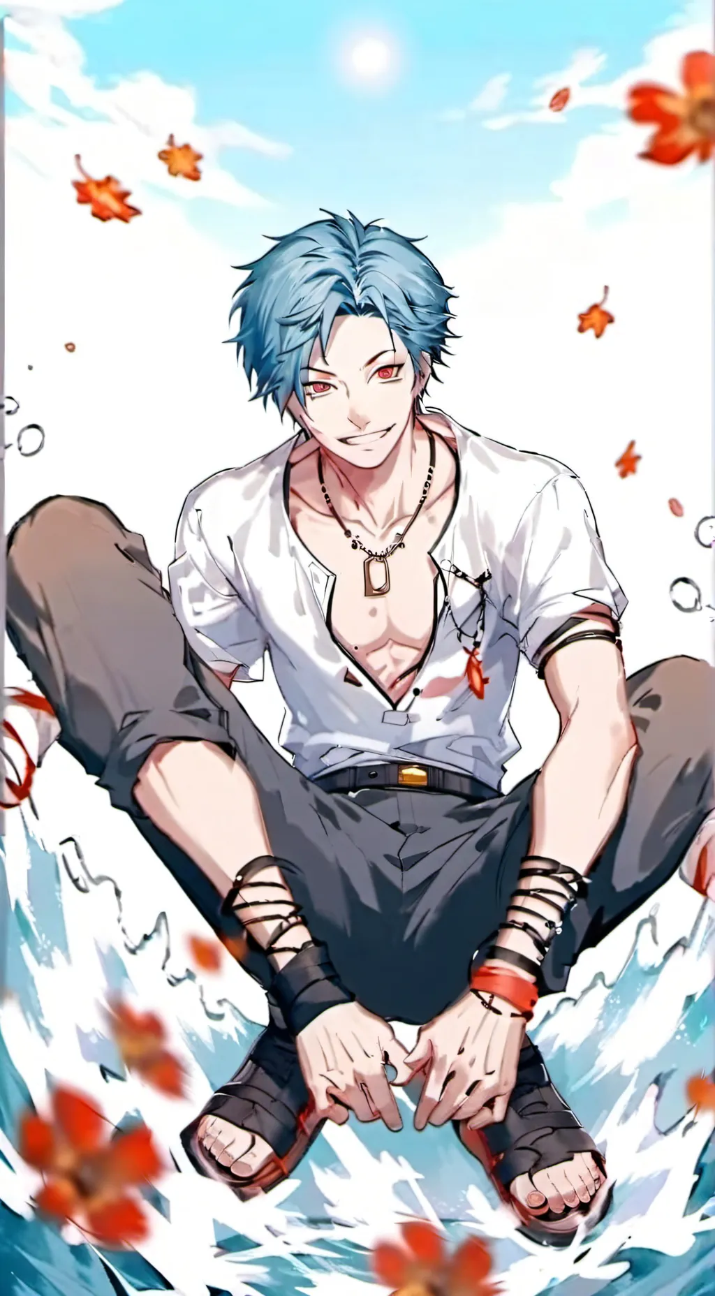 ai character: abin!🧧 background