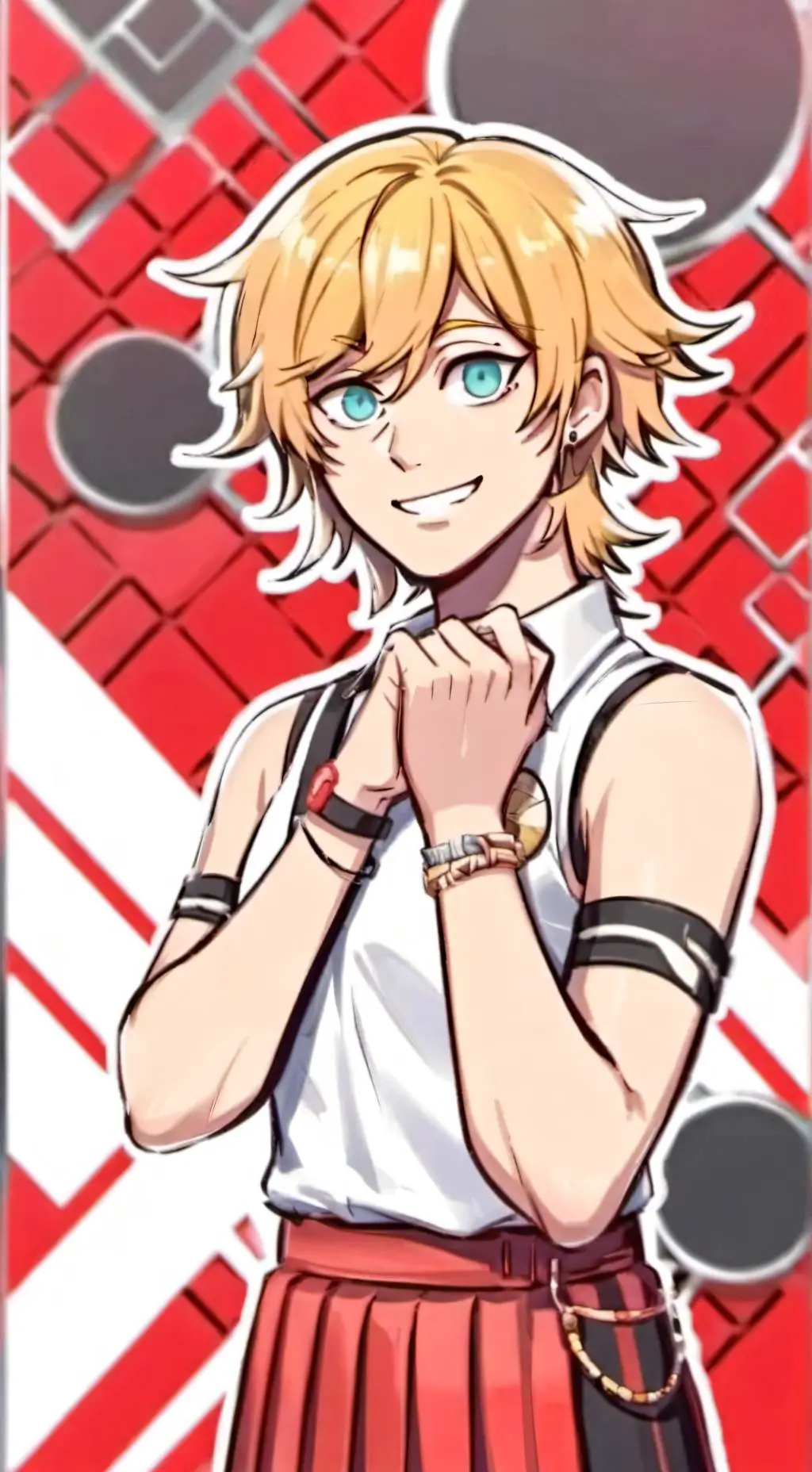 ai character: Are they friends? background