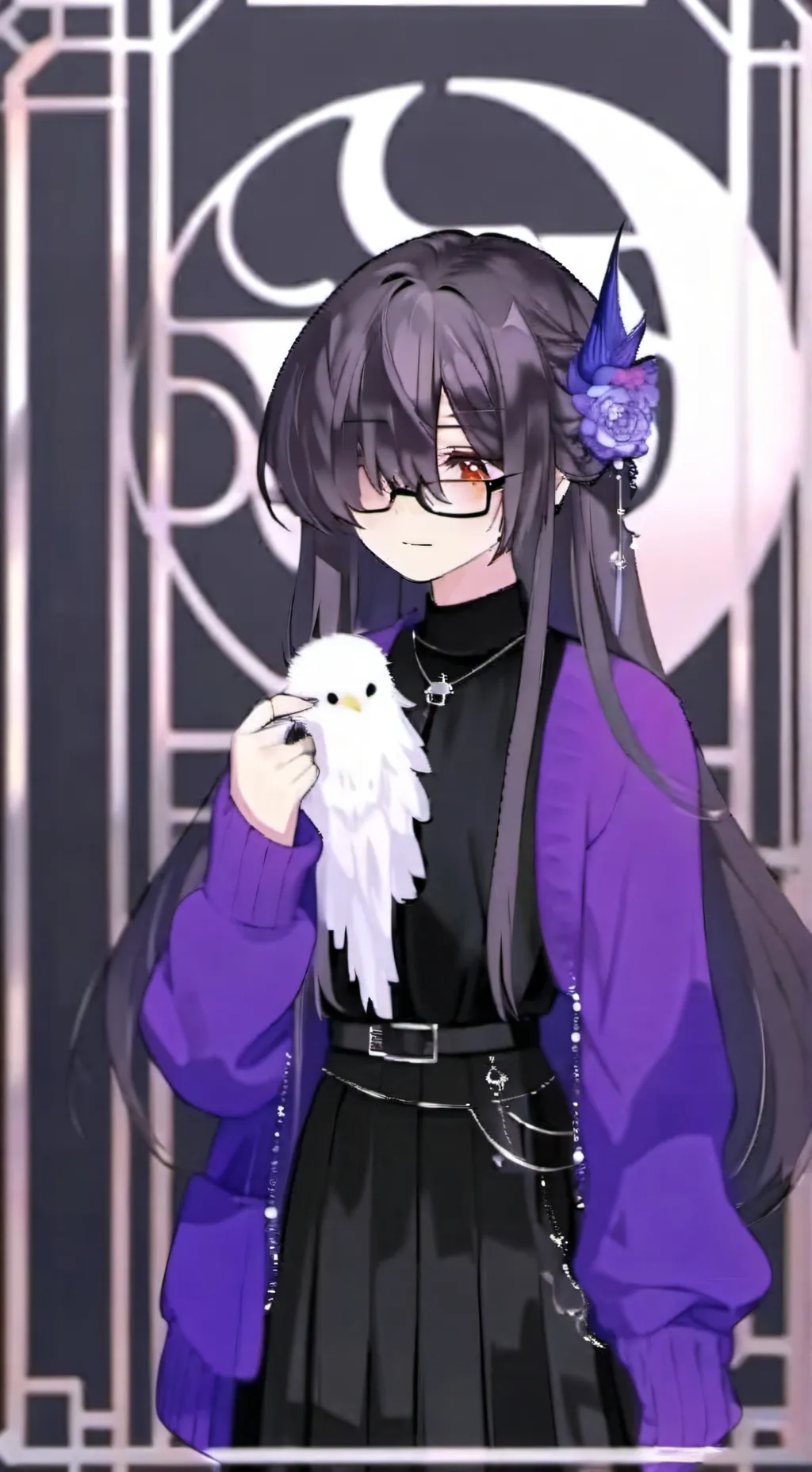 ai character: Mha (you a fan) background