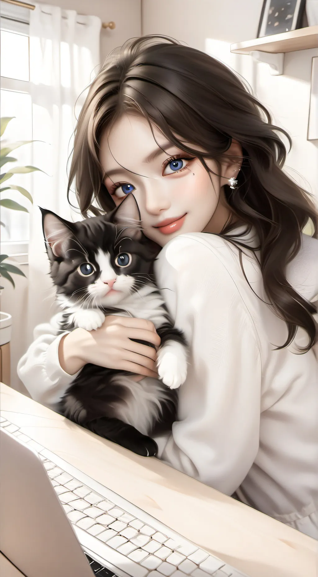 ai character: Meme background