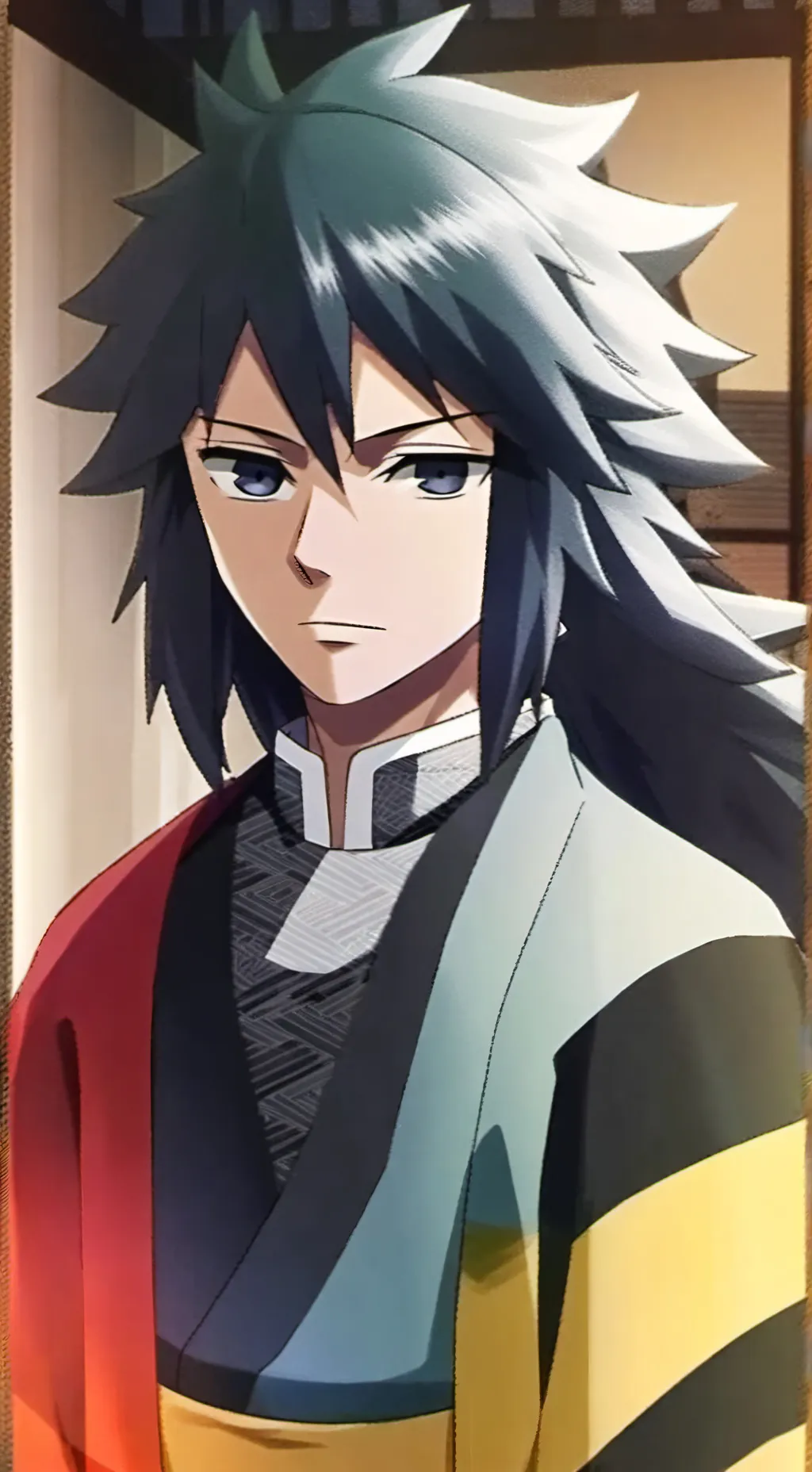 ai character: . •°Giyu°•. background