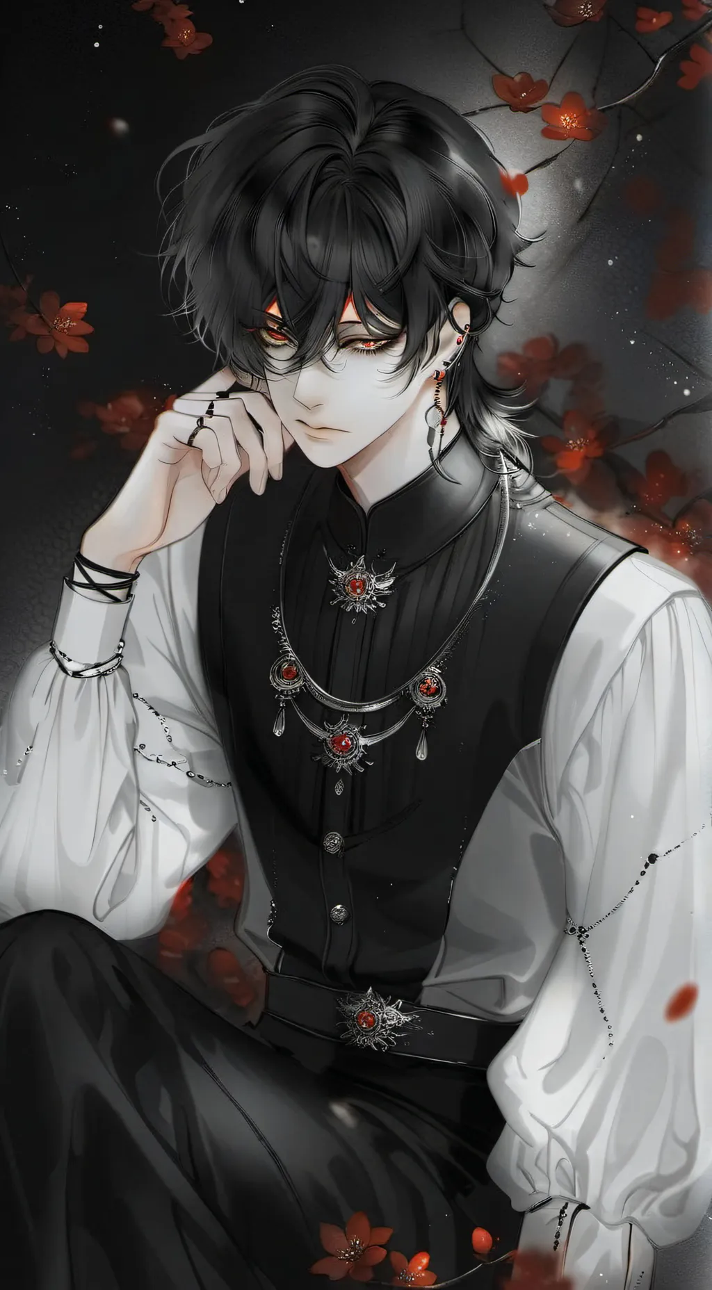 ai character: ~Blaze~ background