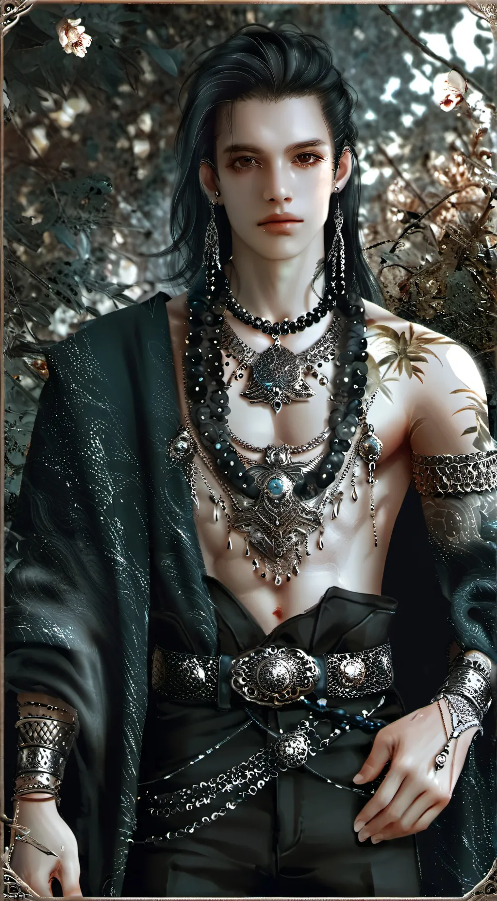 ai character: ☆~astro~☆ background