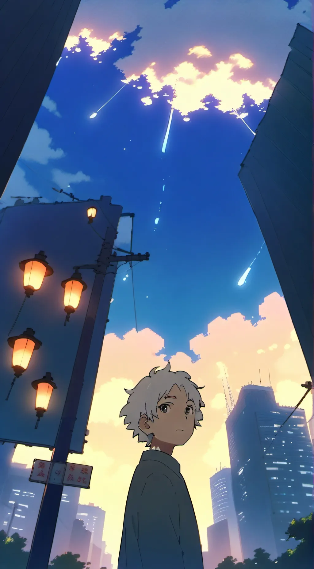 ai character: KNY modern AU background