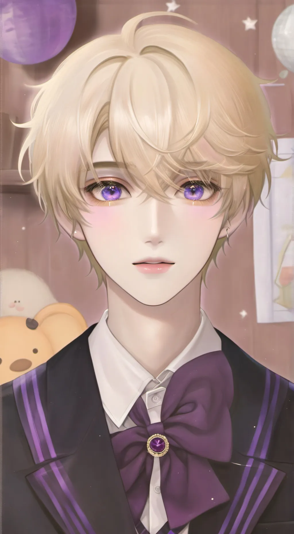 ai character: miles background