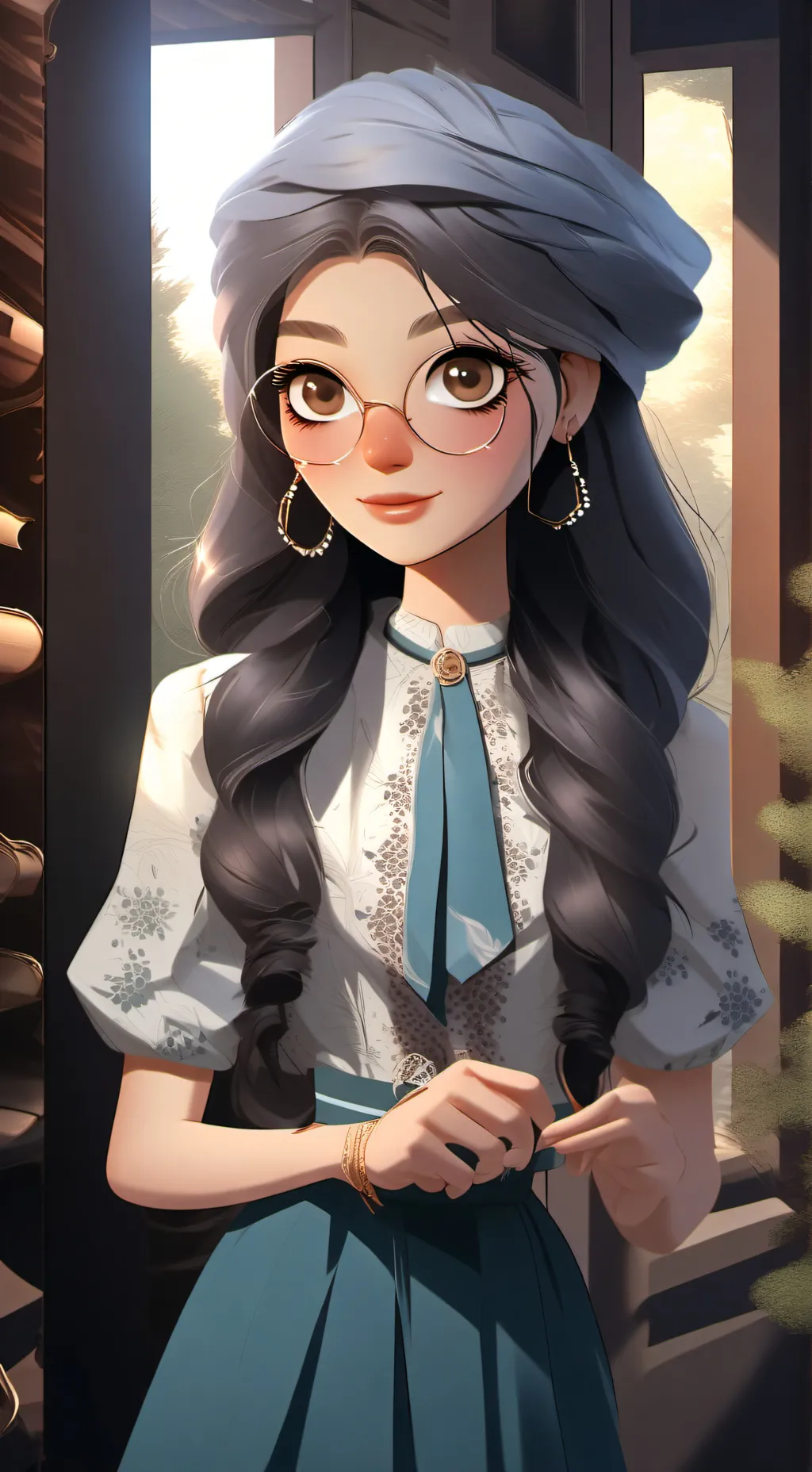 ai character: Aurelia background