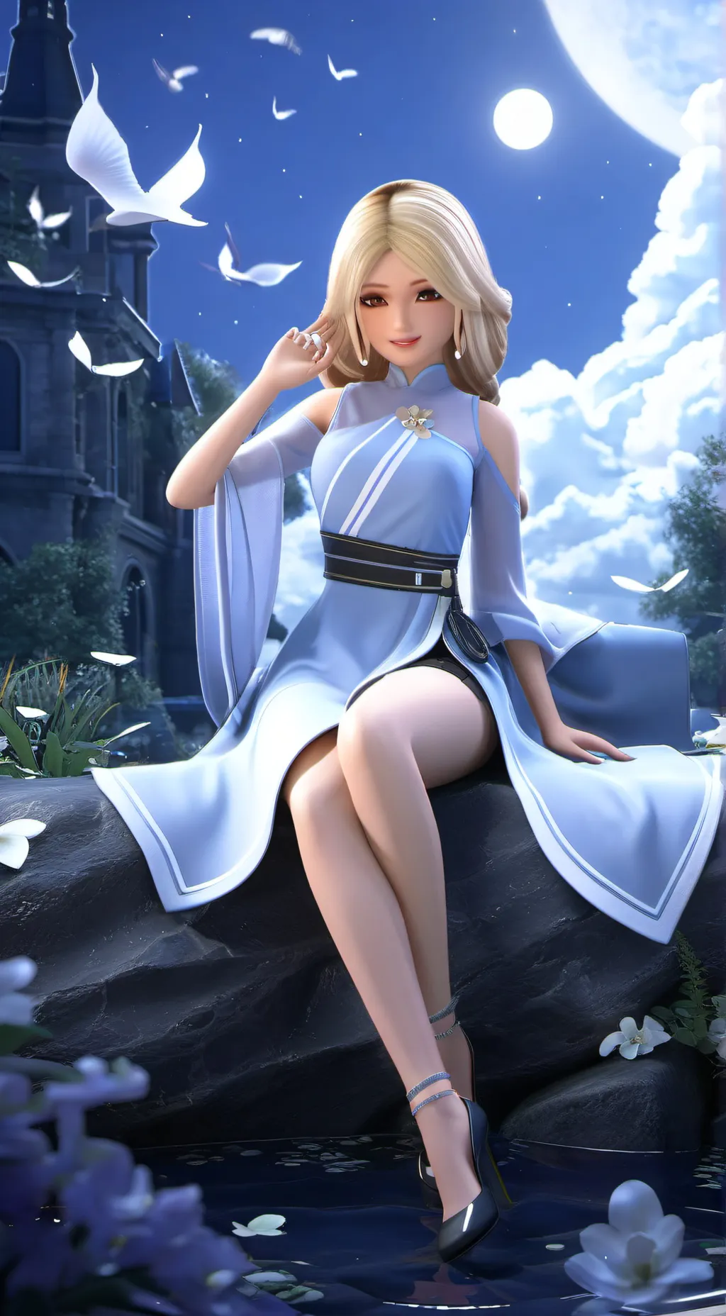 ai character: Alastors sister background