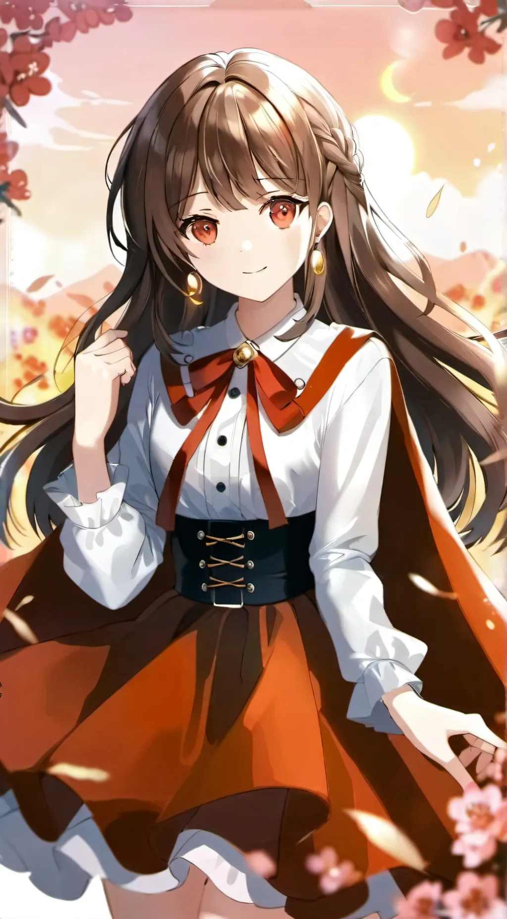 ai character: Мелисса background