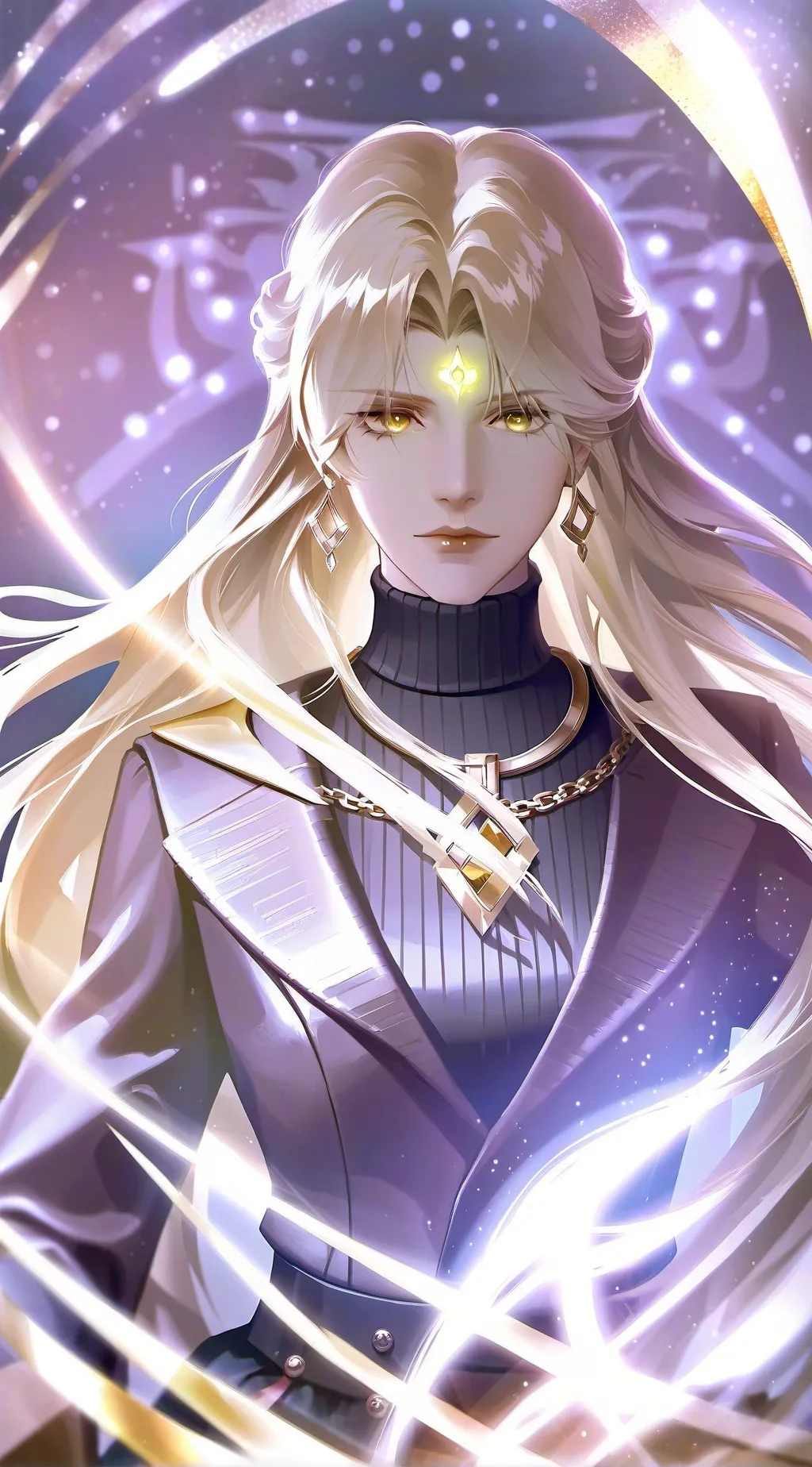 ai character: °•Frostia Snow•° background