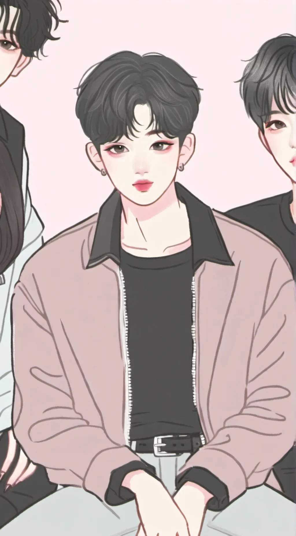 ai character: Heeseung marriage  background