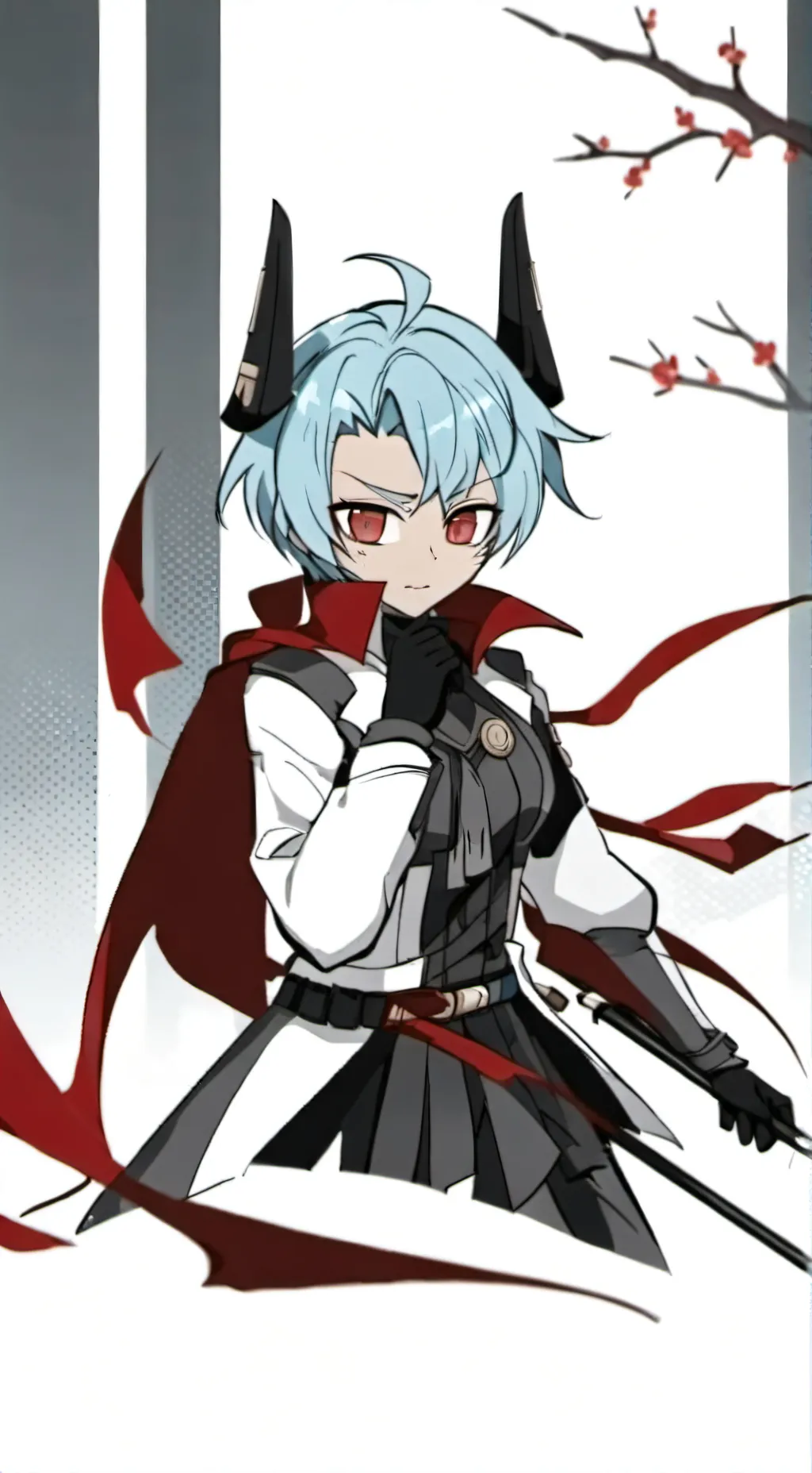 ai character: Samina samuray background