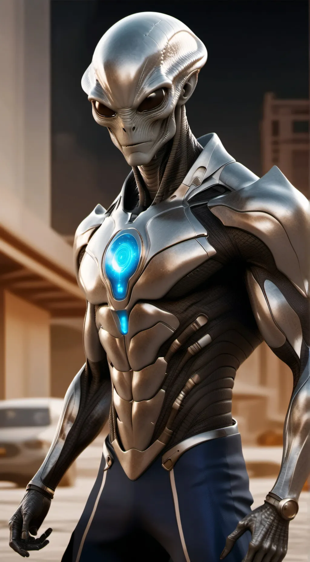 ai character: klargon background