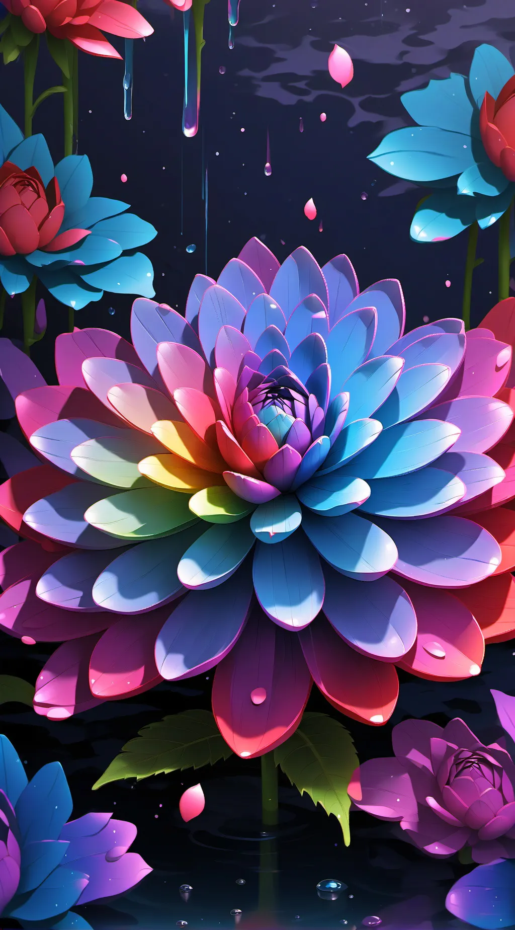 ai character: Dandys world background