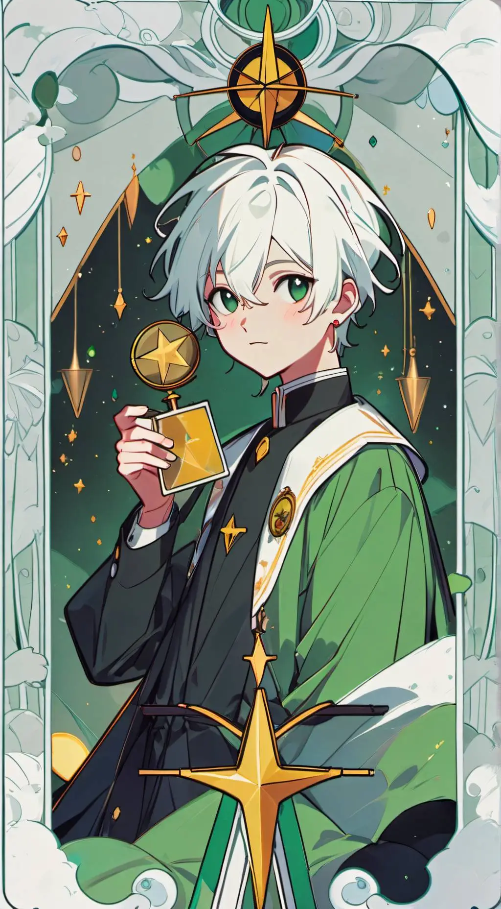 ai character: Adam 🎄🦌🎁⛄ background