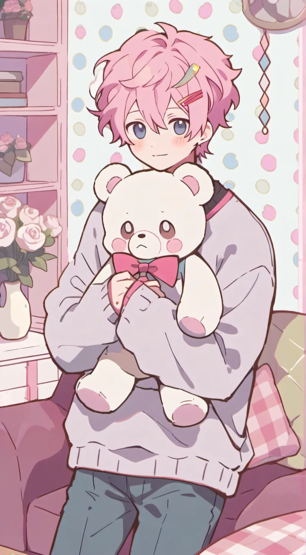 ai character: !🌟Ølîvèr💫! background