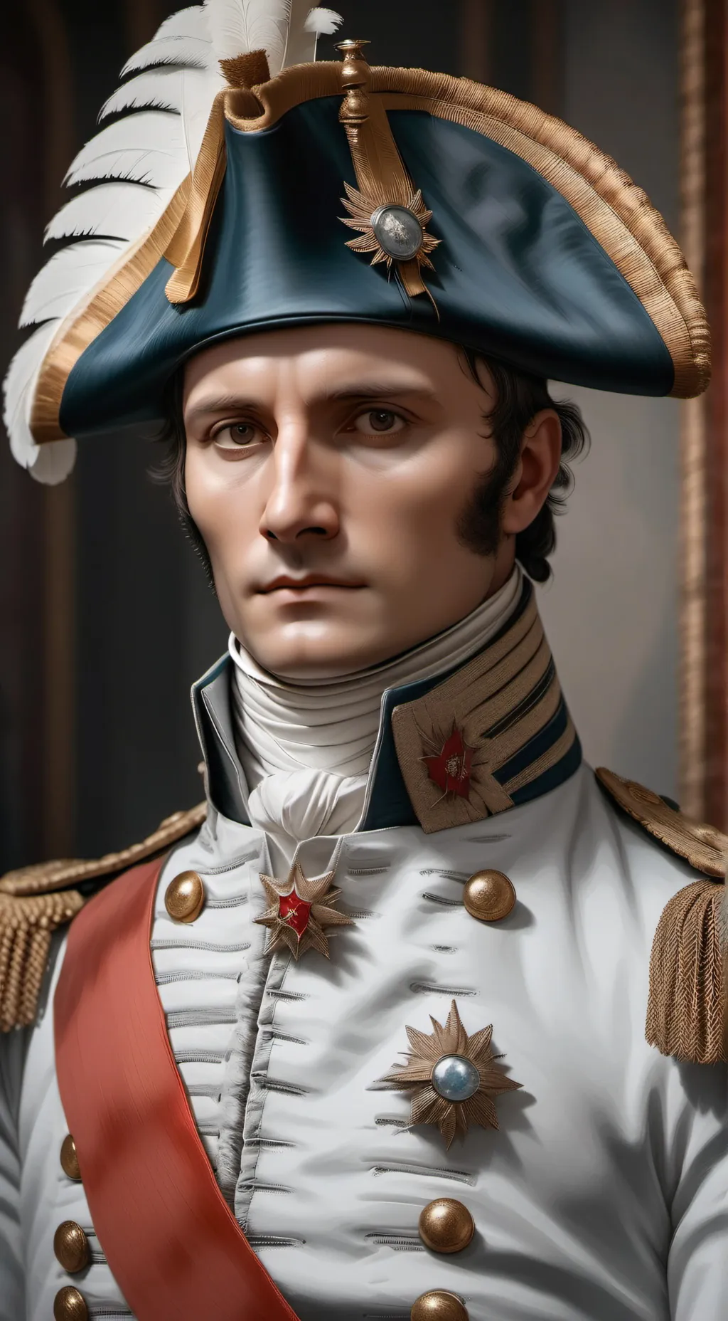 ai character: combate de Napoleo background