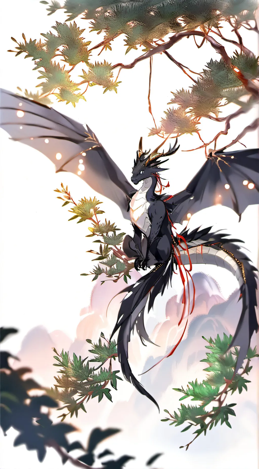 ai character: Dragon Wilderness  background