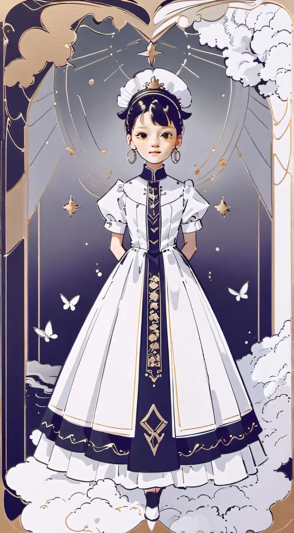 ai character: 55 22 background